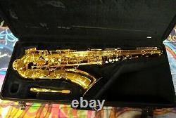 Yamaha Tenor Saxophone YTS-62 & Case Beautiful Condition Just Serviced