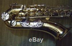Yamaha YTS25 tenor saxophone in hard shell case