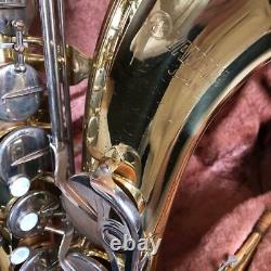 Yamaha YTS-23 Tenor Sax Saxophone Gold with Hard Case from Japan