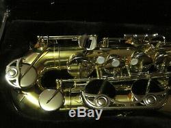 Yamaha YTS-23 Tenor Saxophone, Gold Lacquer, Case, Mouthpiece, Excellent Cond
