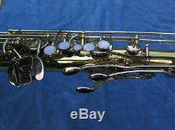 Yamaha YTS-23 tenor Sax Very Clean condition Shiny Mouthpiece case No reserve