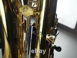 Yamaha YTS-26 Tenor Saxophone with neck and case NO MOUTHPIECE Serviced Used