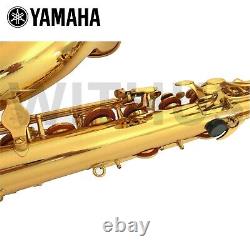 Yamaha YTS-380 Tenor Saxophone Gold lacquer Bb with Hard Case with Yamaha Warranty