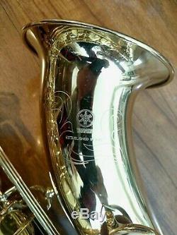 Yamaha YTS 475 Step-Up Tenor Saxophone w Hard Case and Selmer Paris Mouthpiece