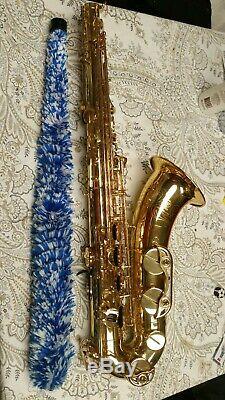 Yamaha YTS-475 Tenor Sax great working condition with case and extras