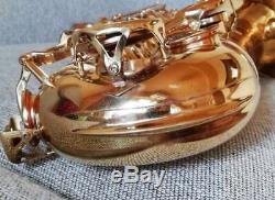 Yamaha YTS-62 Saxophone Tenor Sax Gold Lacquered With Hard Case Maintained F/S