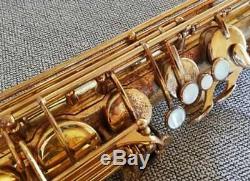 Yamaha YTS-62 Saxophone Tenor Sax Gold Lacquered With Hard Case Maintained F/S
