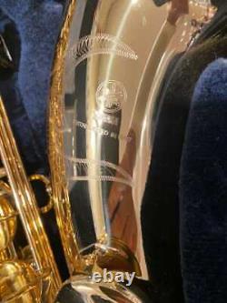 Yamaha YTS-62 Tenor Saxophone Gold Lacquer with Hard Case Good Condition