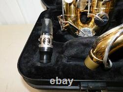Yamaha Yts-200ad Advantage Tenor Saxophone With Used Tenor Mouthpiece-(t45)