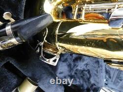 Yamaha Yts-200ad Advantage Tenor Saxophone With Used Tenor Mouthpiece-(t45)