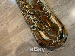 Yamaha Yts 52 Tenor Saxophone Purple Label 001193 With Protech Case