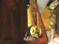 Yanagisawa 880 R Tenor Saxophone with Case & Accessories Serialnumber