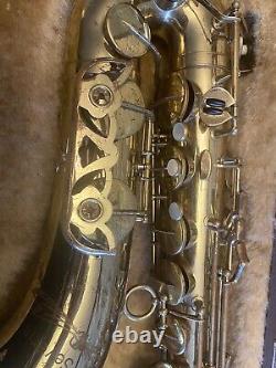 Yanagisawa T-4 Tenor Saxophone Stencil Severin New Pads And Cork 1972
