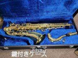 Yanagisawa T-4 Tenor saxophone with mouthpiece ligature strap hard case Rare