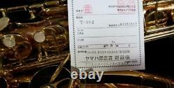 Yanagisawa T-902 Tenor Saxophone Sax Gold Finish Excellent with Mouthpiece Strap