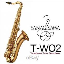 Yanagisawa T-WO2 bronze brass lacquer finish tenor saxophone withcase